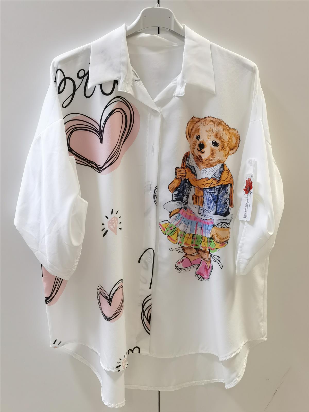Bluse Leinen