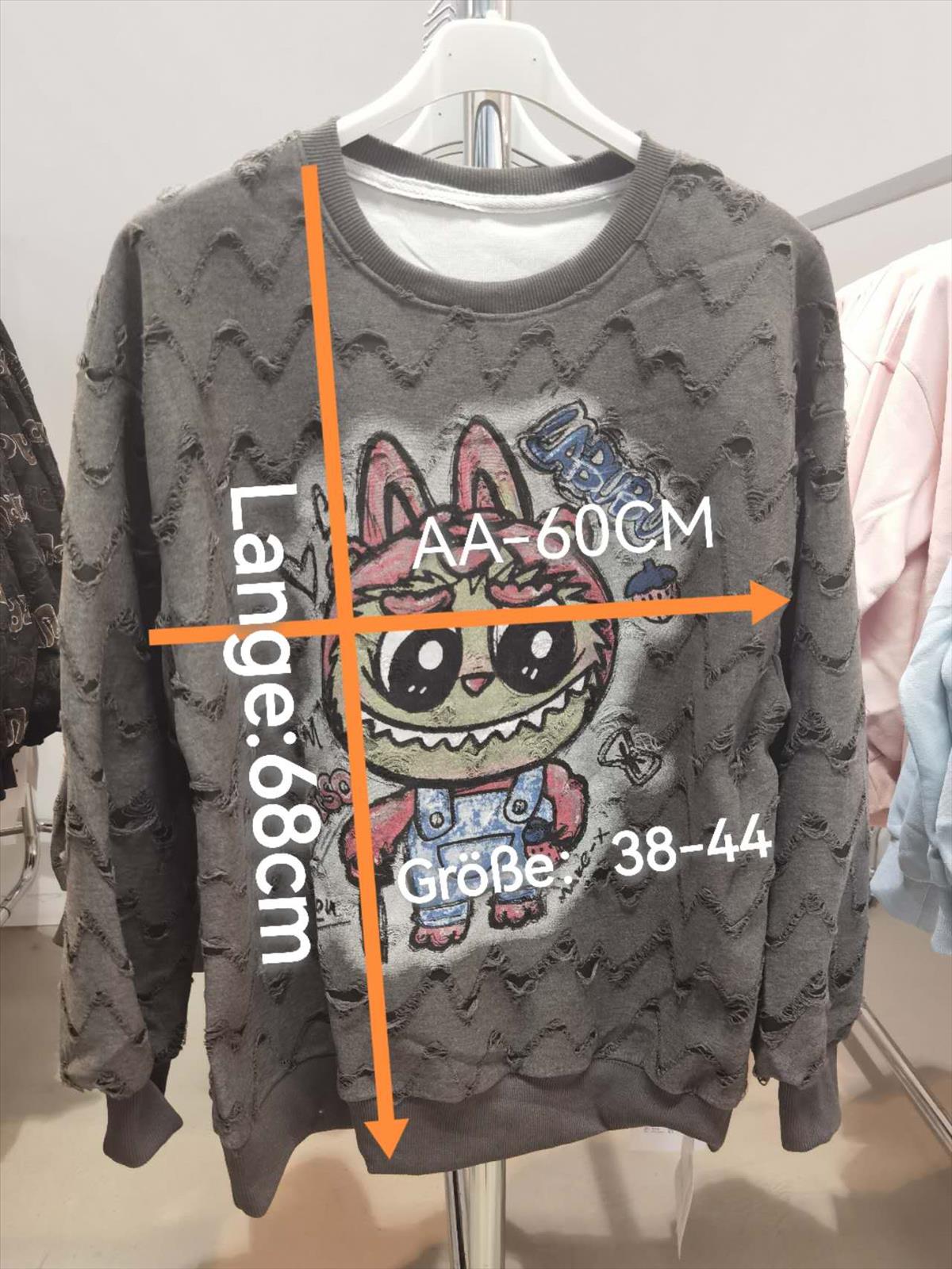 Besticktes Sweatshirt