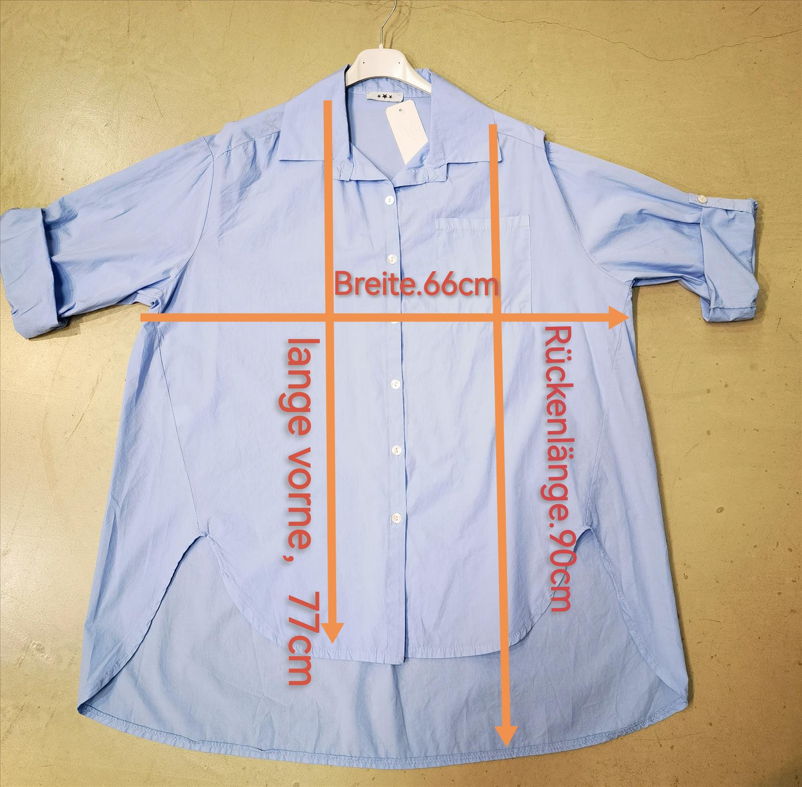 Bluse Leinen