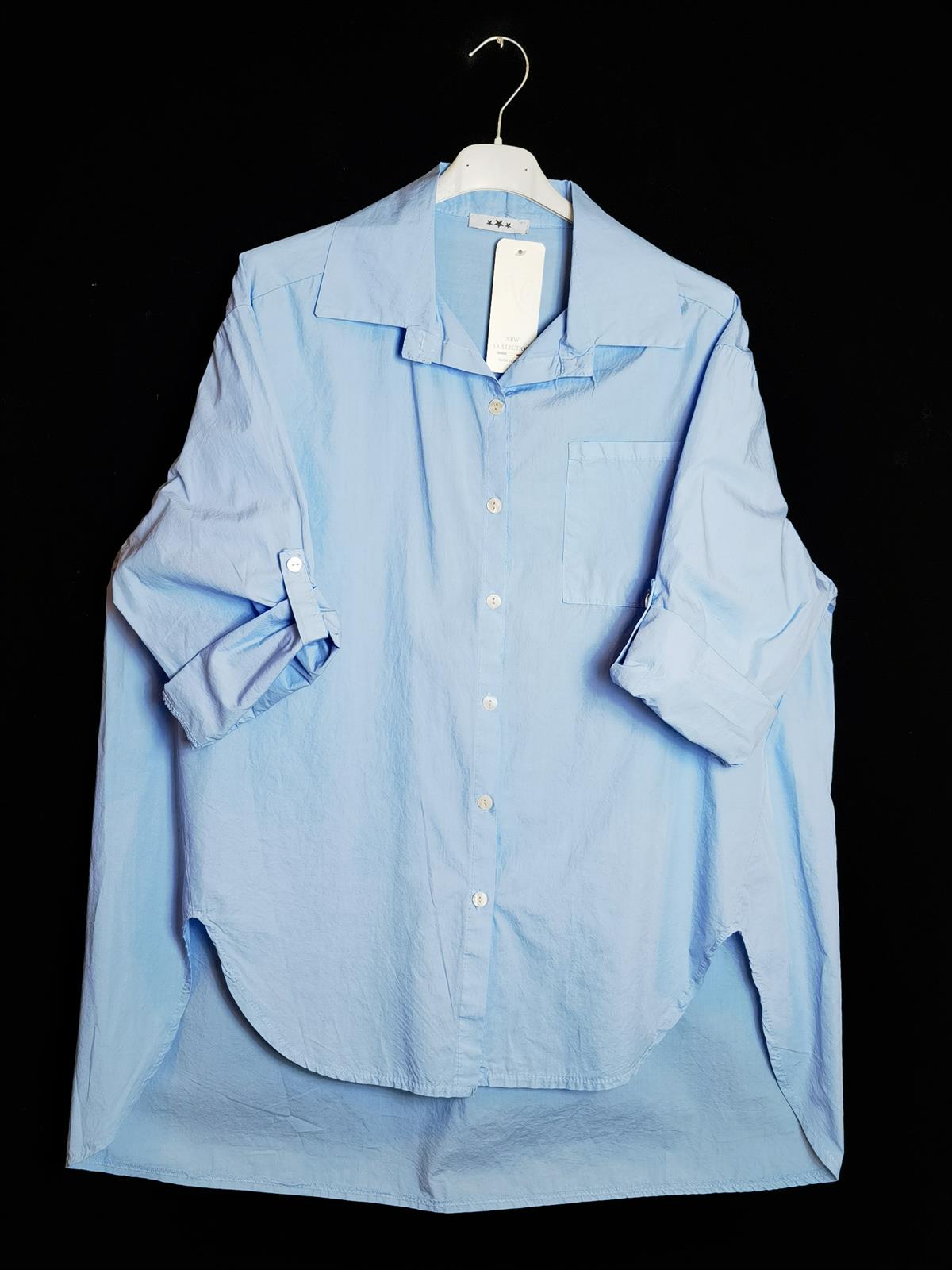 Bluse Leinen