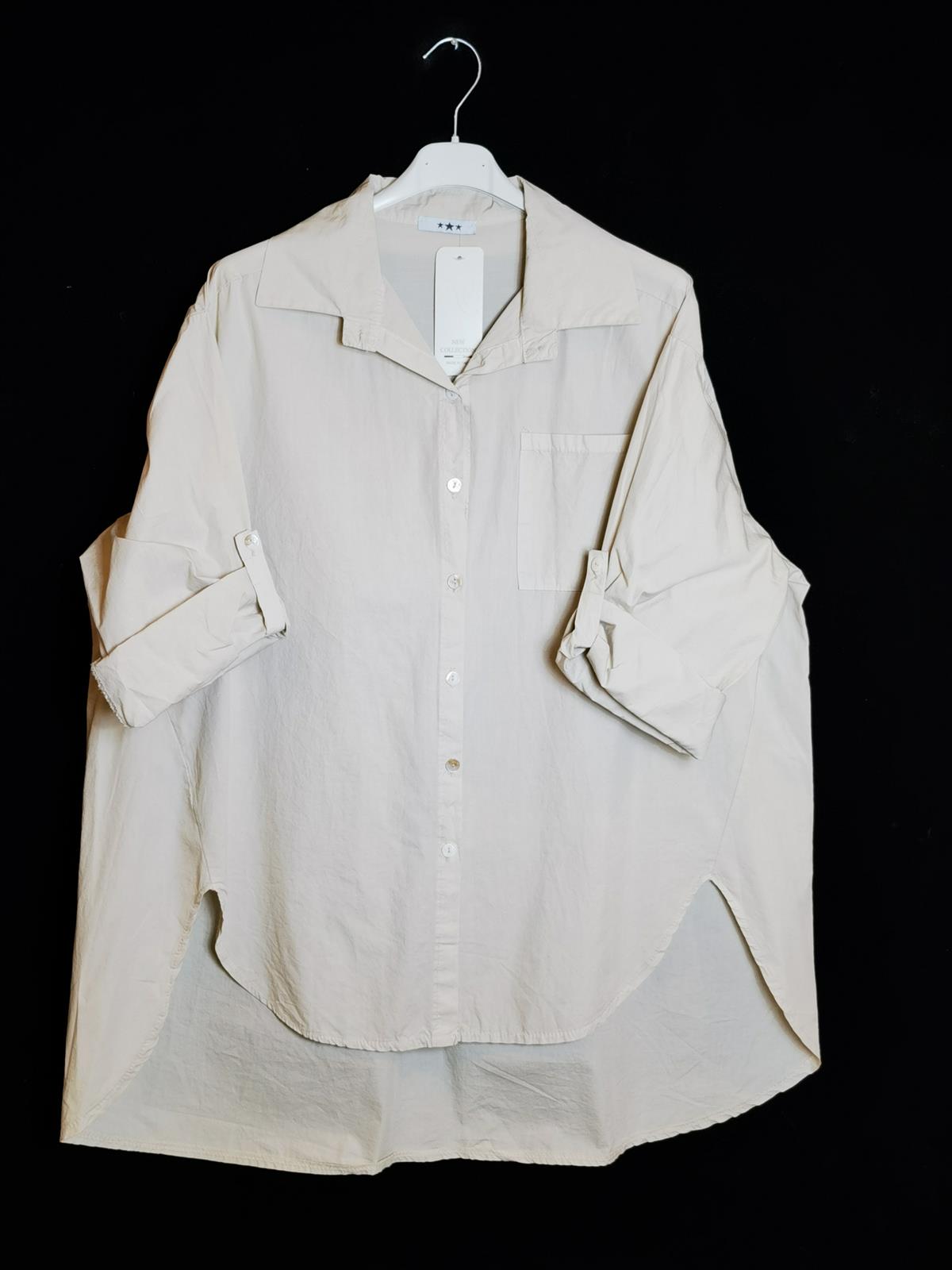 Bluse Leinen