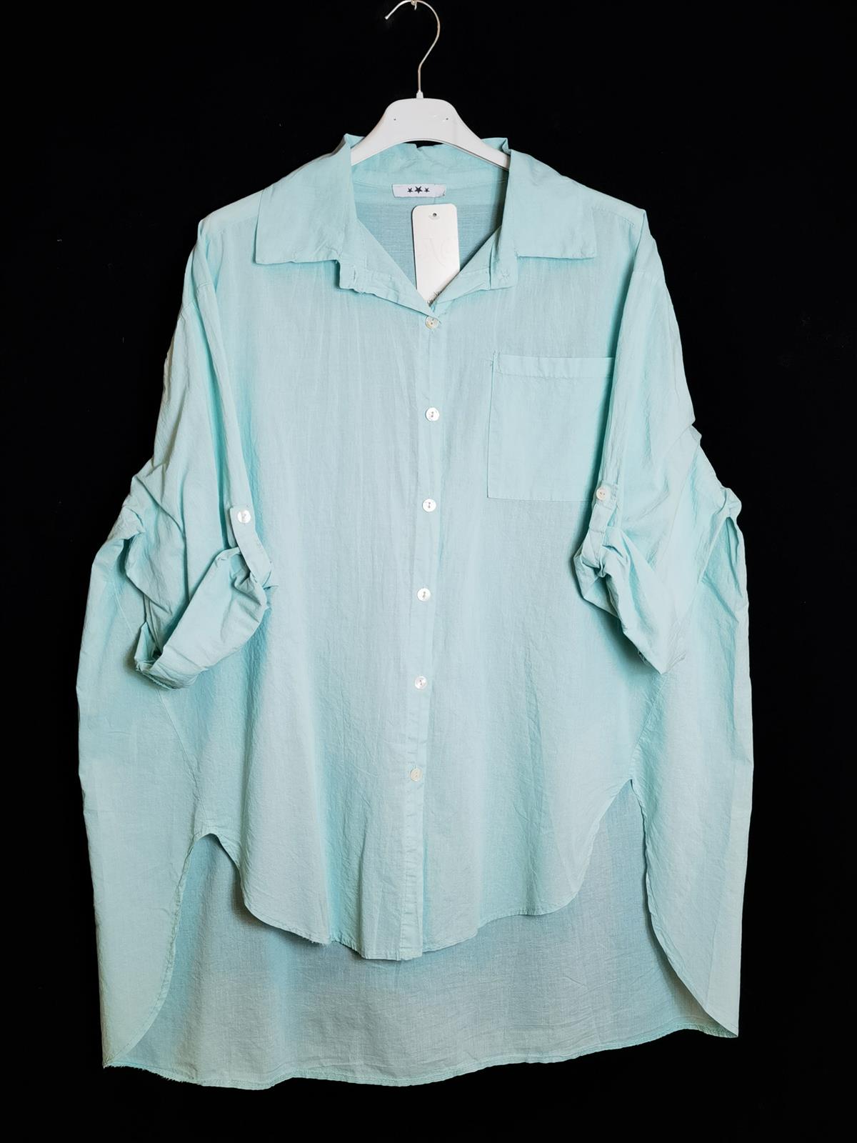 Bluse Leinen