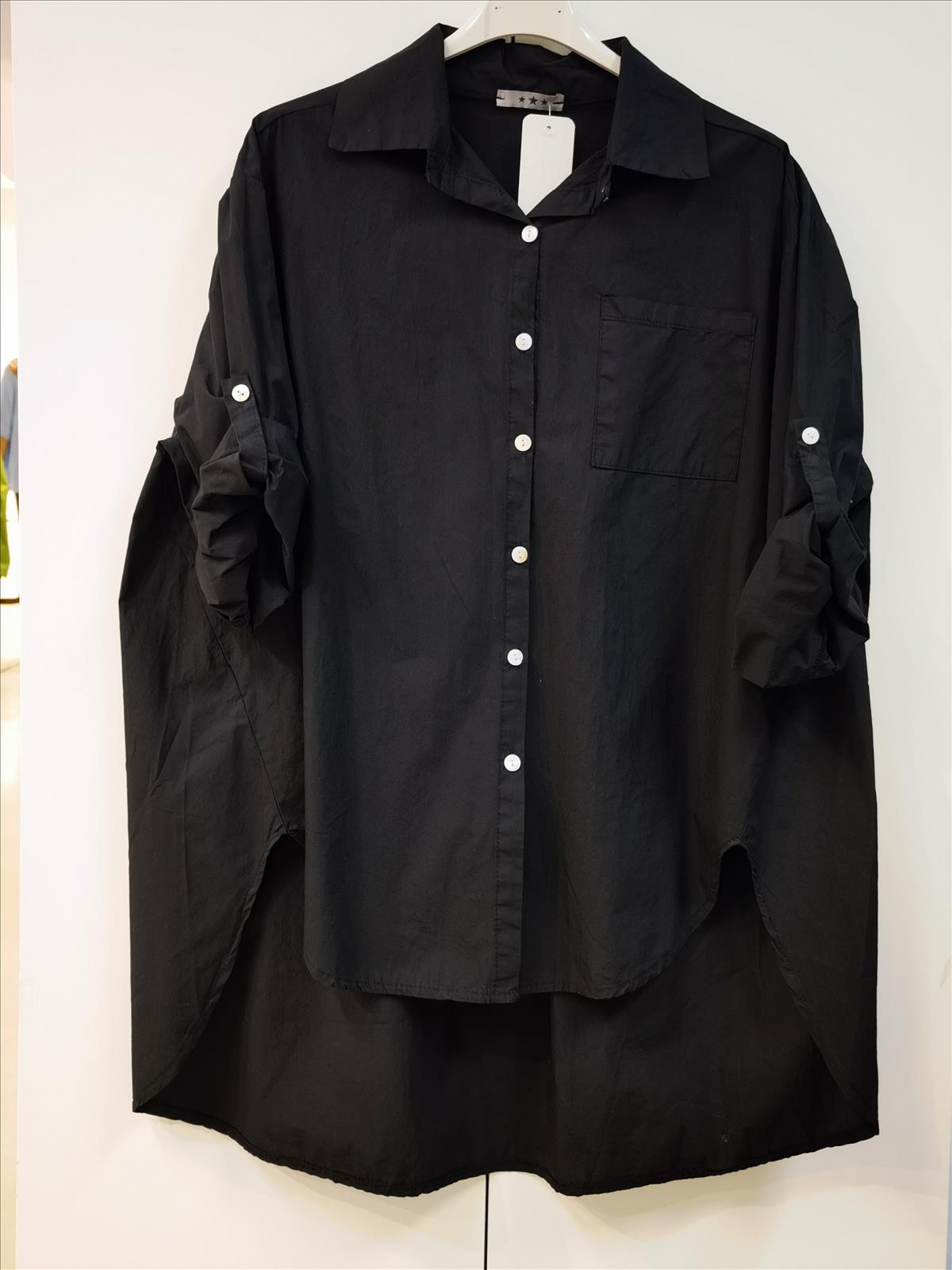 Bluse Leinen
