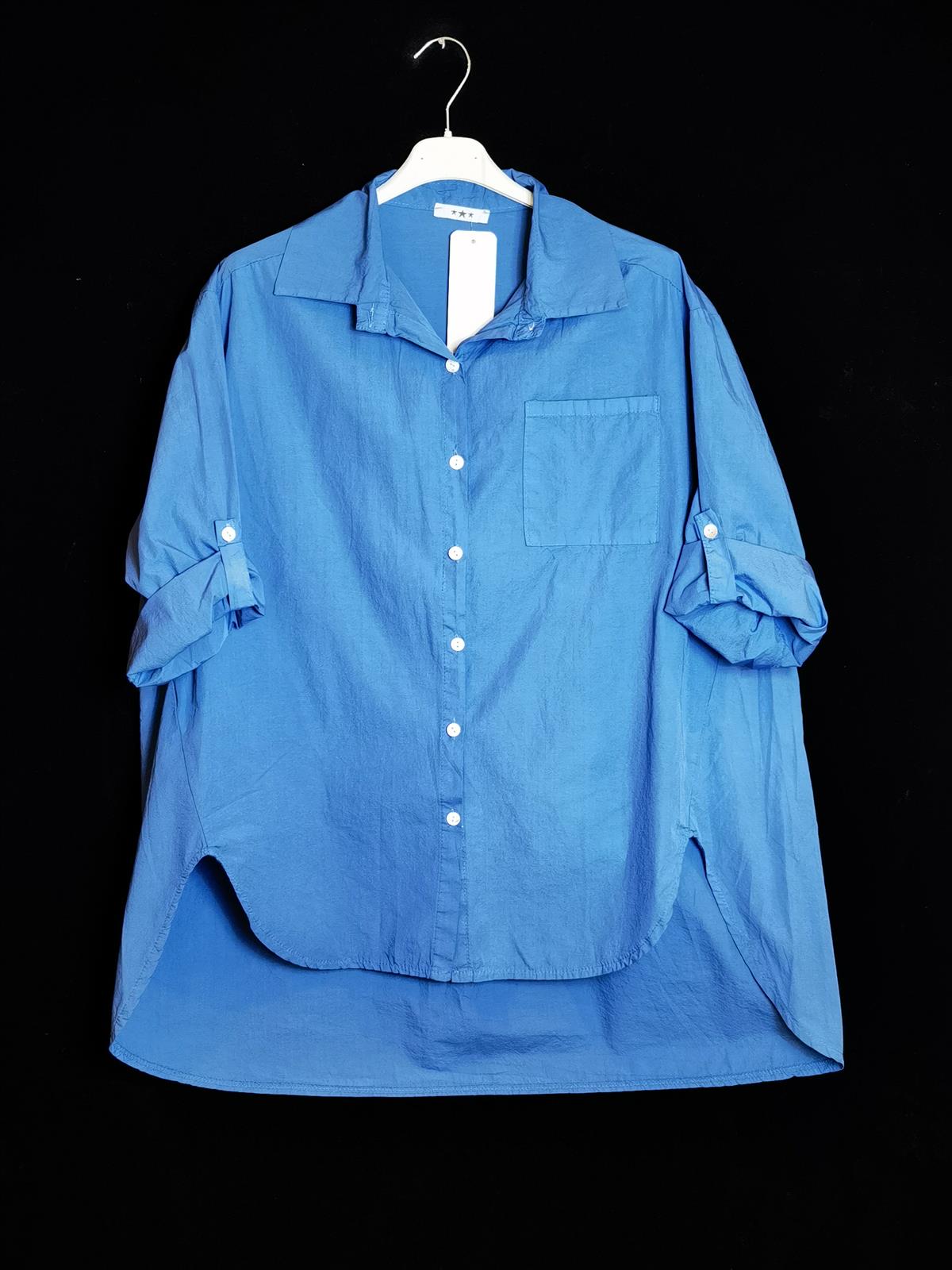 Bluse Leinen